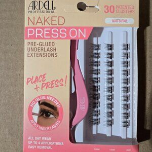 Pre-glued underlash extensions | Press On |
